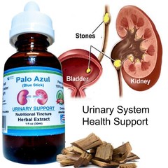 Rinones Limpios Saludables Palo Azul & Silica Gotas Herbales Natural Supplemento