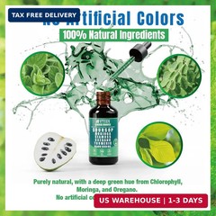 Soursop Bitters Liquid Drops 10 in 1 with Sea Moss, Moringa, Turmeric, Black See
