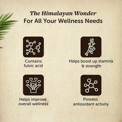 Pure 100% Himalayan SHILAJIT, Soft Resin, Extremely Potent 75% Fulvic Acid 20gm#