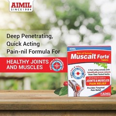 3 X AIMIL Muscalt Forte 30 Tabs Joint Mobility & Flexibility Support Supplement.