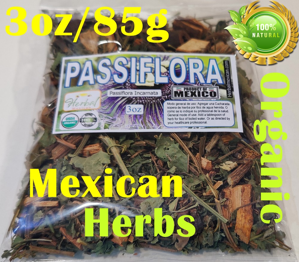 Pasiflora hierba/te, Passion Flower Natural Tea dried Mexican Herb passiflora !