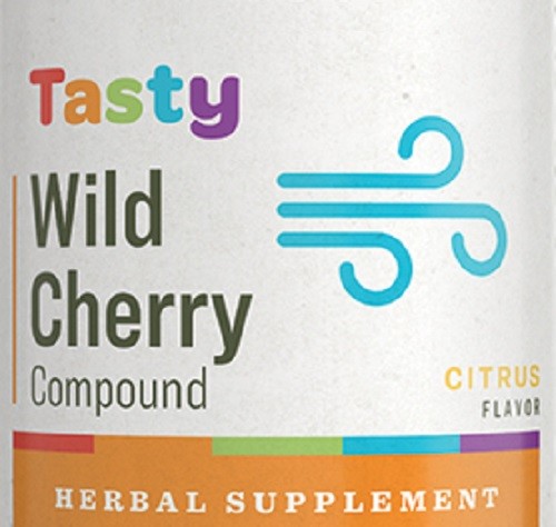 TASTY WILD CHERRY COMPOUND – Citrus Flavor 8 Herb Respiratory Health Support USA