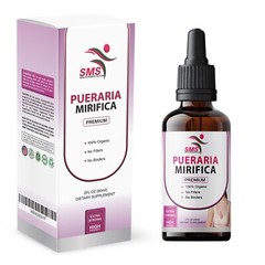 Pueraria Mirifica Organic Herbal Tincture Drops Breast Butt Female Body 2 Fl Oz