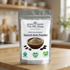 TMG Kaunch Beej Velvet Bean Mucuna pruriens Kala Koch ke Beej Powder