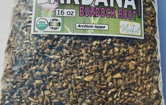 Burdock Root C/S Natural Organic 16oz (Arctium Lappa) Bardana/raiz de bardana te