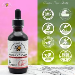 Liver Detox and Cleanse, Liver Health, 2 fl. oz, Milk Thistle & Dandelion