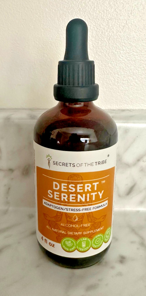 Secrets Of The Tribe Desert Serenity Tincture Alcohol-FREE Extract