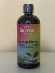 4 Pack Serene Herbs Exotic Soursop Bitters Liquid Gut Health Detox Vitality