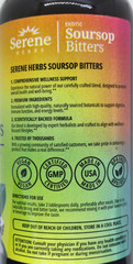 Serene Herb Exotic Soursop Bitters Liquid Gut Health Detox Lasting Vitality