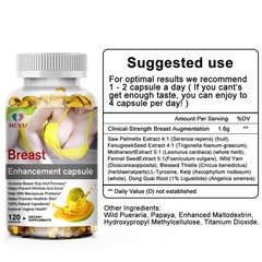 240 Capsules Female Bust Enhancer Bigger Breasts Butt Enlargement Supplement US