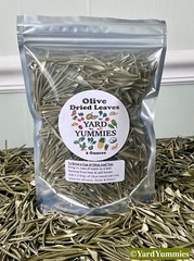 Dried Olive Leaves Whole Loose Leaf Arbequina Olive Herbal Tea 2oz Natural USA
