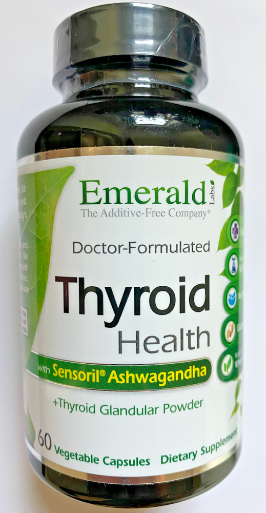 Emerald Laboratories, Thyroid Health, 60 Vegetable Caps FRESH