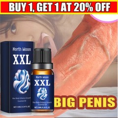 3 PCS Men’s Natural Enlarger Oil Stay Hard Growth Faster Enhancement ON SALES