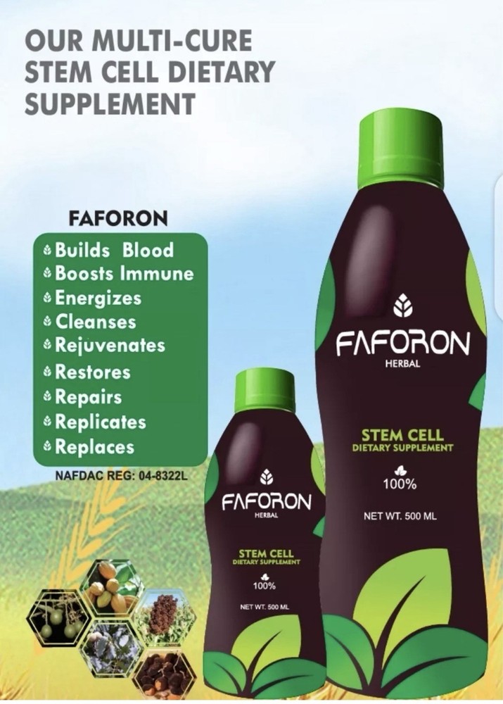 FAFORON HERBAL MEDICINE CURBS HPB, ARTHRITIS, BUILDS IMMUNE SYSTEM…X 2