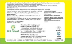SAMAHAN Ayurvedic Herbal Tea, Ceylon 100% Natural,Immune Booster,Help Cold & Flu