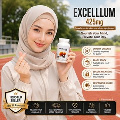 Gano Excel Excellium 90 Capsules Ganoderma Lingzhi Reishi Supplement Malaysia