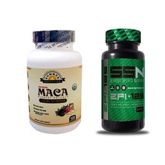 Organic Maca Root Black, Red, Yellow 1500 Mg – 120 Vegan Capsules Peru Maca