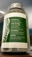 Irish Sea Moss, Bladderwrack & Burdock Root Capsules – 111 Count Herbal Formula!