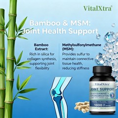 Joint Supplement With Chondroitin Support Mobility Flexibility Comfort 120 Caps
