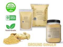 2lb Ground Ginger Root Powder Natural Premium Raw Zingiber Officinale Jengibre