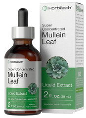 Mullein Drops for Lungs – Mullein Leaf Extract with Chlorophyll for Lung and Res