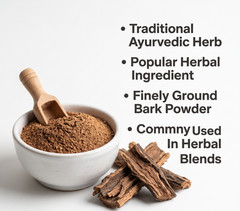Indian Ayurveda Arjuna Tree Bark Powder Arjun Ki Chaal FREE SHIPPING