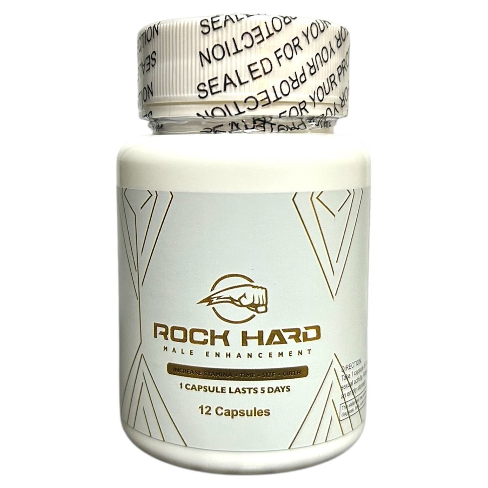 Rock Hard Fast Acting Male Performance Enhancement- 12 Pills !
