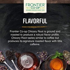 Organic Roasted Chicory Root Caffeine Free Coffee Alternative 8oz