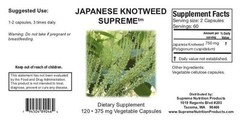 Japanese Knotweed by Supreme Nutrition. Biofilm, Anti-Inflammatory 120caps