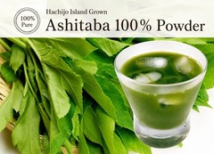 Hachijojima Ashitaba Tea Powder 100% Pure Herbal Tea Drink x2 No Additives Japan