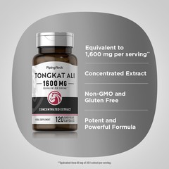 Longjack Capsules | 1600mg | Herbal Supplement | by Piping Rock