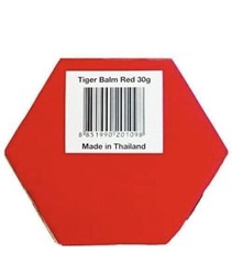 Tiger Balm (Red) Thai version- 1 Jar x 30g