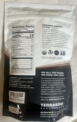 1 LB (16 OZ ) USDA Organic Raw Cacao Powder 100% Pure, natural superfood