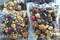 8 OZ, 226 GRAMS, DRIED ROSE PETALS & BUDS, CRAFT, POTPOURRI, SOAP, CANDLE, TEA