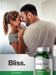 Horbäach Ginger Root Capsules 1500 mg | 150 Pills | Non-GMO, Gluten Free |…