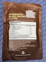 VIVONU 6600mg Wormwood Black Walnut Cloves Herbal Blend 240 Capsules