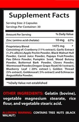 Revitalizing Cleanse – ANTI PARASITE COMPLEX – Inner Protection 3 Bottles 180 Ca