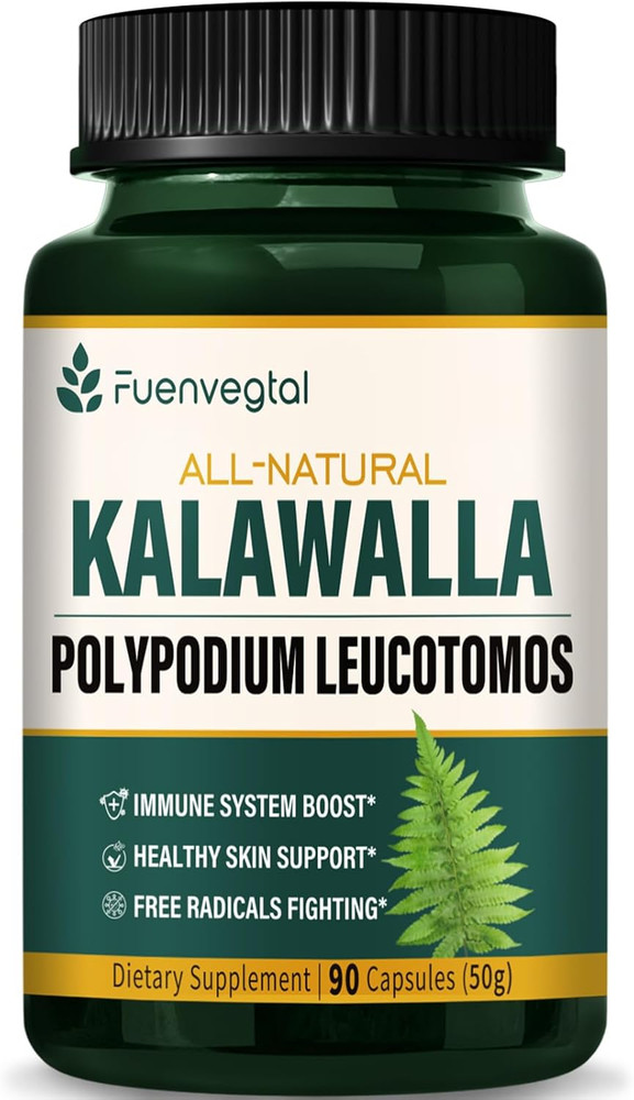Kalawalla Root Capsules, Polypodium Leucotomos Extract Supplements Support Immun