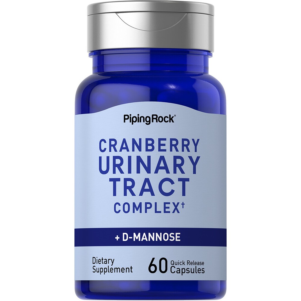 Urinary Tract Health for Women | 60 Capsules | Cranberry | by Piping Rock
