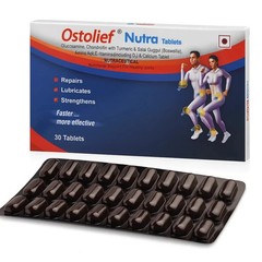 Ostolief Nutra Tablets 60 Tabs Ayurvedic Joint & Muscle Wellness Free shipping