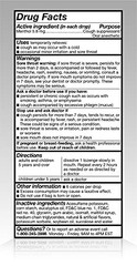 Amazon Basic Care Sugar Free Menthol Cough Drops, 140 Count (Pack of 1), Blue