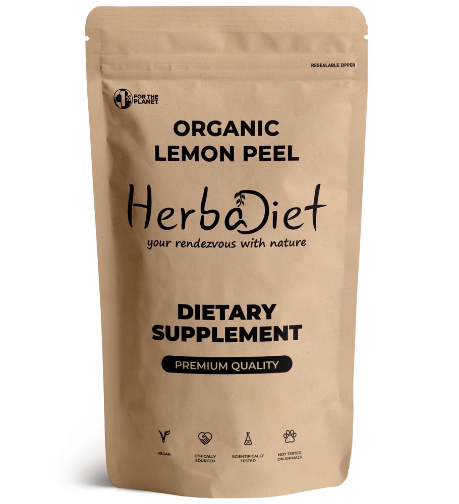 Organic Lemon Peel Dried Powder Premium Quality Grade A Skin Health soap making