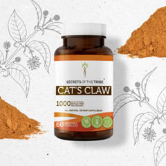 Secrets Of The Tribe Cat’s Claw Capsules,500 mg