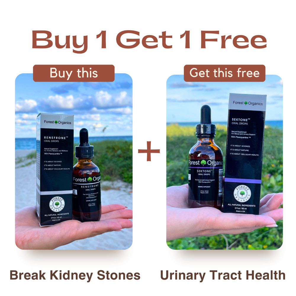 Herbal Kidney Support Complex|GET 1 FREE Kidney Stone&Urinary Tract Health Drops