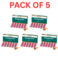 5 x Himalaya RUMALAYA FORTE 60Tab For Bone Health FREE SHIPPING
