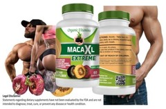 Organically Grown Maca Root Energy Libido memory supplement unisex 120