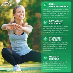 Zazzee USDA Organic Maca Root 10:1 Extract, Red, Black & Yellow Maca, 1500 mg