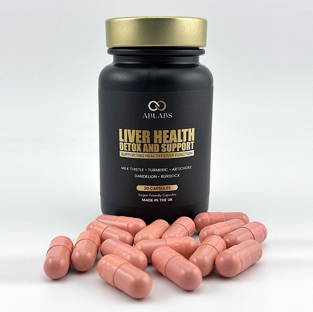 Liver Health – Detox & Support Capsules • High-Strength • Made in UK • Vegan