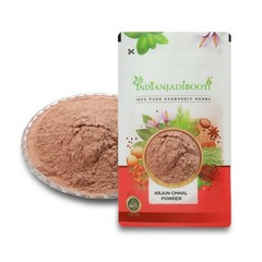 IndianJadiBooti Pure Arjun Chhal Powder Terminalia Arjuna Chaal Powder-400 GRAMS