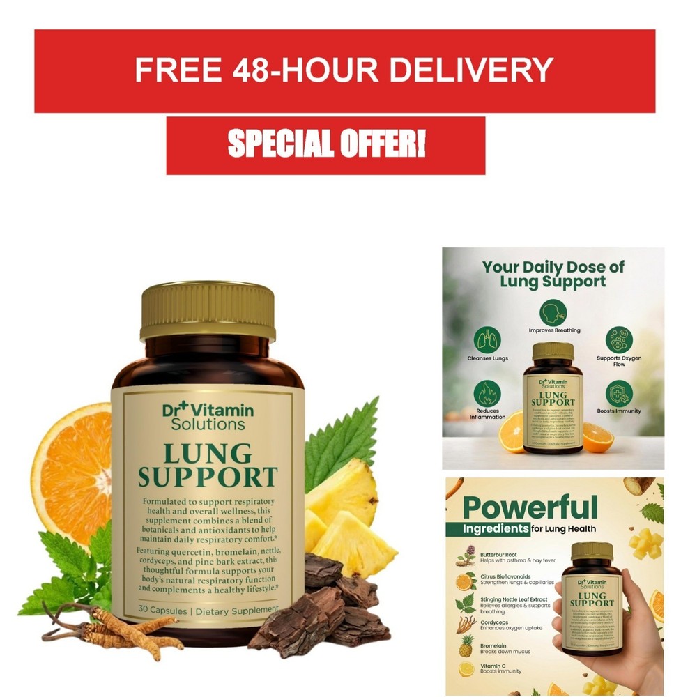 Lung Detox for Smokers, Mullein Leaf Extract, 30 Vegan Capsules